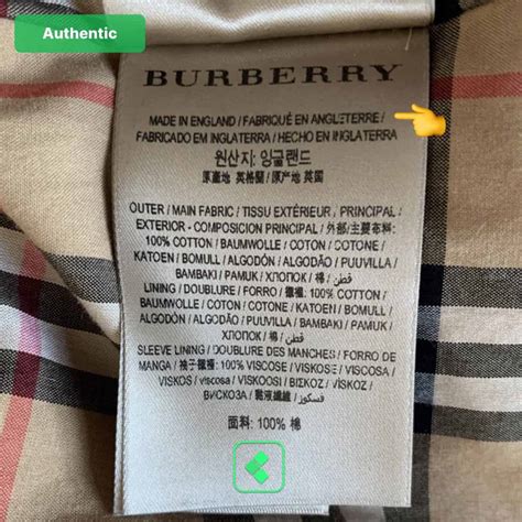 does burberry authenticate items|Burberry coat bag authentic.